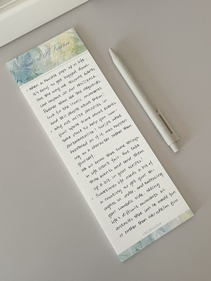 creamsoda奶油苏打拍纸本B5half 清水以墨手帐信纸便签