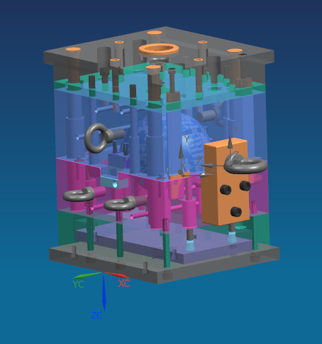 摩托车头盔模具3d图纸电瓶车头盔模具设计图纸结构设计和头盔模