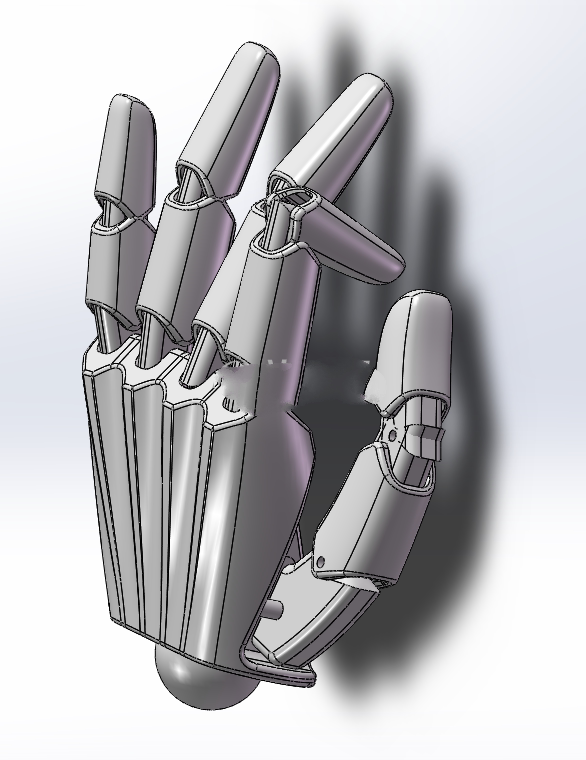 仿生机械手设计  非标机械自动化3d三维机械
