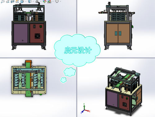 升降自动上下料锂电池自动输送生产线3d图纸soildworks3D图纸