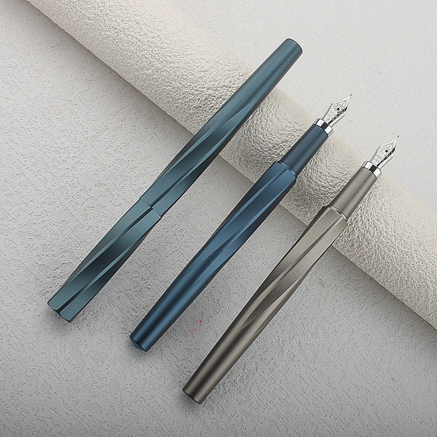 新款金属磁吸明尖钢笔成人办公书写墨水钢笔书写顺滑写字笔