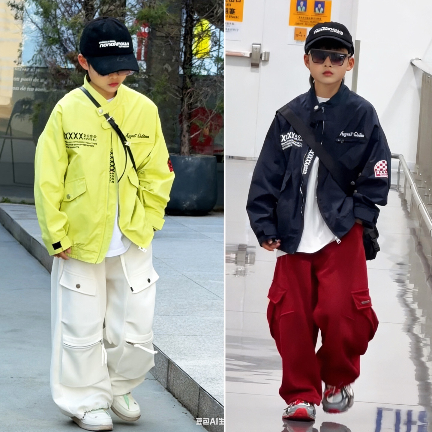 2026青少年春季薄款外套中大童户外棒球服6088