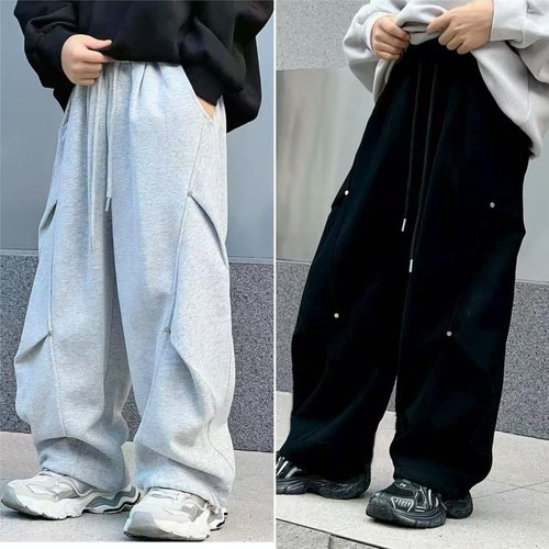 2025儿童秋季长裤男童休闲卫裤中大童宽松裤子5008