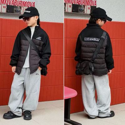 男童冬季羽绒服中大童校服神器时尚外套9900