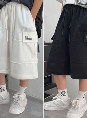 DUMAJIA 青少年夏季中裤男童薄款工装卫裤儿童五分裤子3116