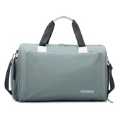 韩版 大容量旅行袋手提旅行包轻便简约潮男行李包女短途旅游健身包