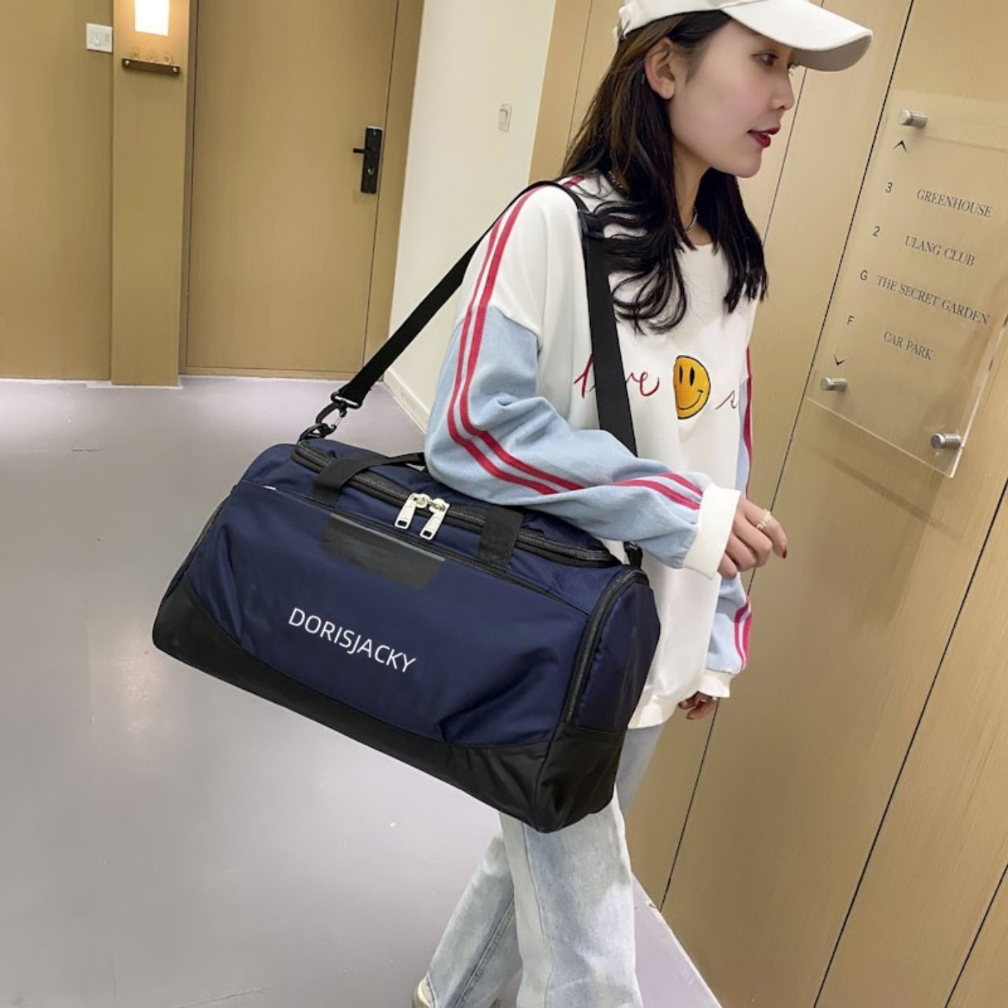 大容量手提旅行包干湿分离旅行袋