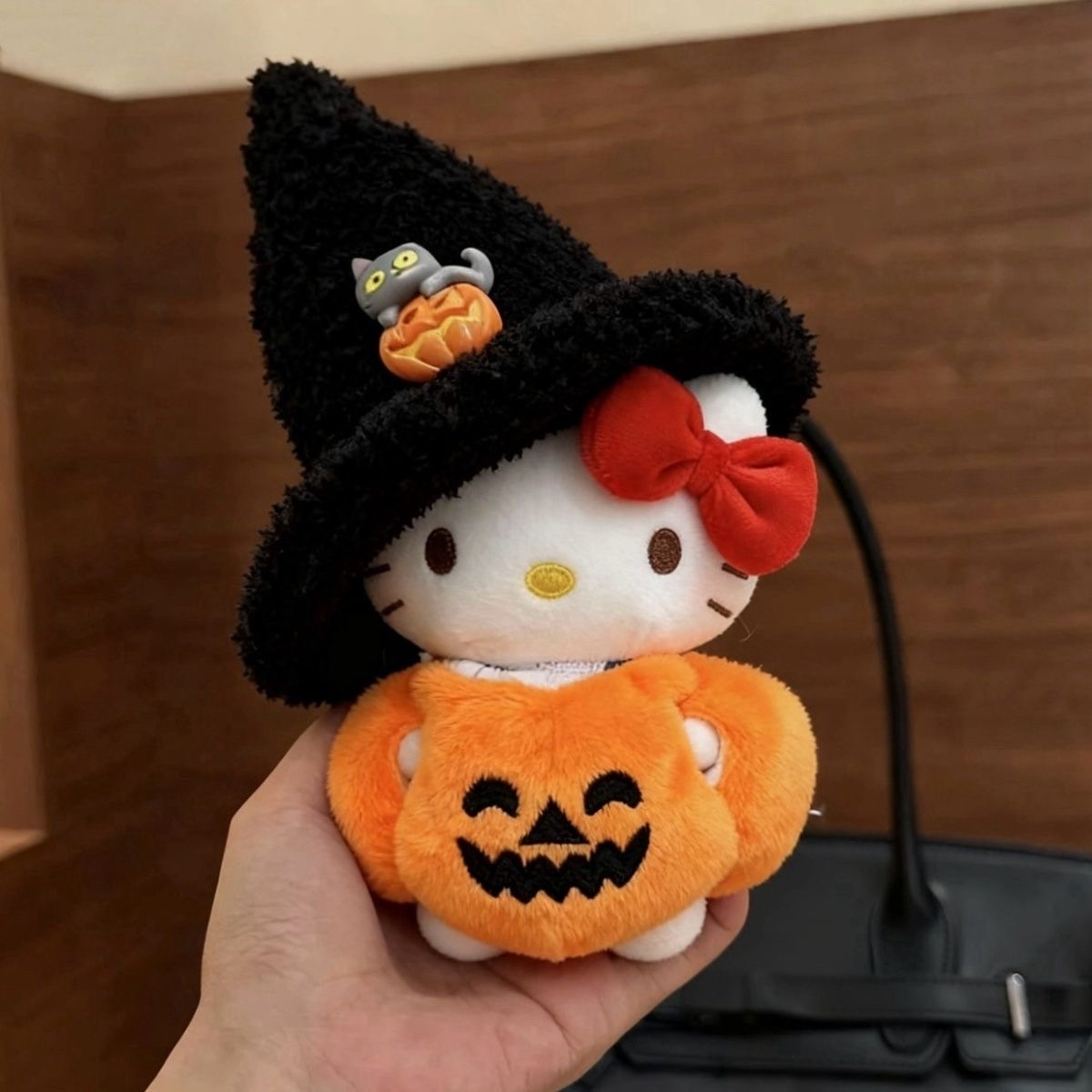 【正版】万圣节套装hellokitty包包挂件kt猫书包钥匙扣挂饰礼物
