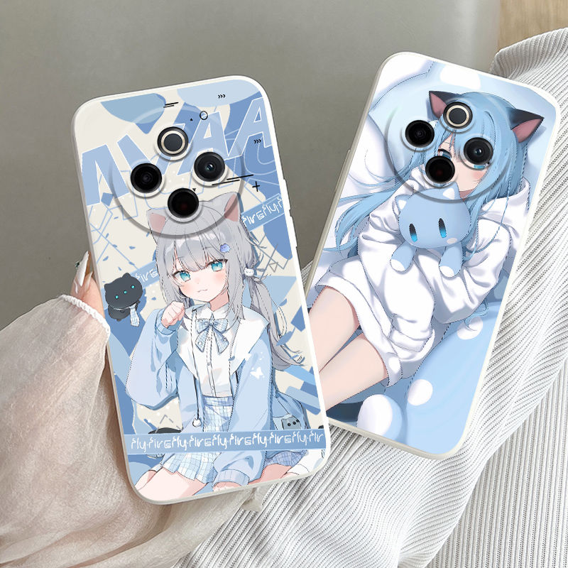 适用vivoy300pro手机壳猫娘萝莉vivo y300 pro二次元动漫维沃丫y300pro猫羽霖V2410A软胶防摔保护套可爱少女