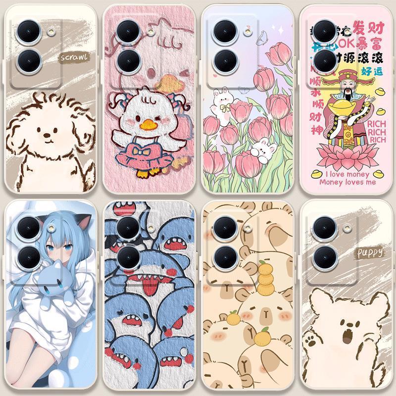 适用vivoy37手机壳好看闺蜜y37情