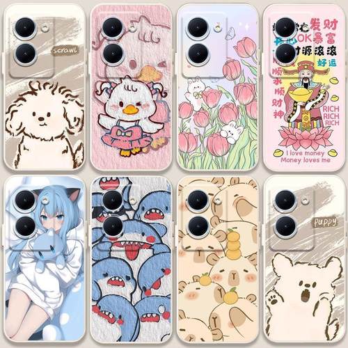 适用vivoy37手机壳好看闺蜜y37情