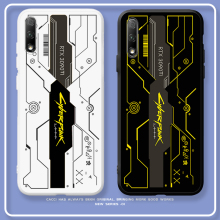赛博朋克2077华为畅享10手机壳学生ART-AL00x畅享十手机套畅想10防摔软硅胶网红液态壳潮男全包磨砂卡通ins风