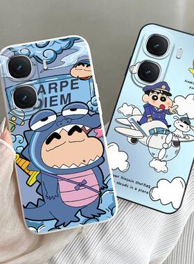 适用iqooneo10手机壳蜡笔小新iqoo neo109 pro网红爆款neo10pro情侣动漫防摔全包软胶保护套新款学生可爱男女