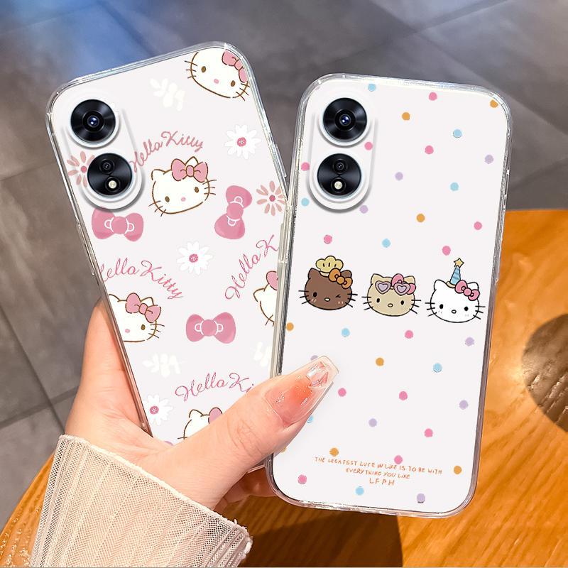 适用oppoa97/a95/a93s手机壳a92s/a97/a36蝴蝶结KT猫a35可爱a58x a53 a57 5G女a96萝莉a55s防摔a55软a72套a32