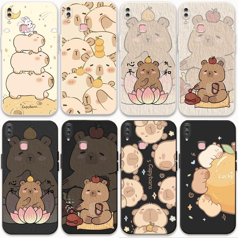 适用vivoy85手机壳水豚y85a卡皮