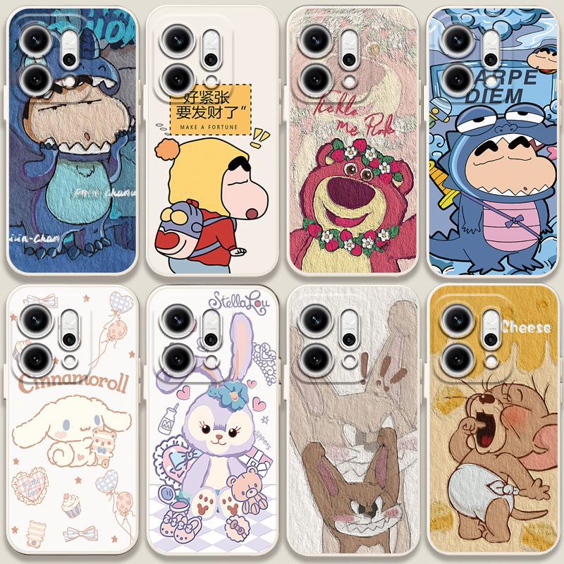 适用opporeno14手机壳蜡笔小新re