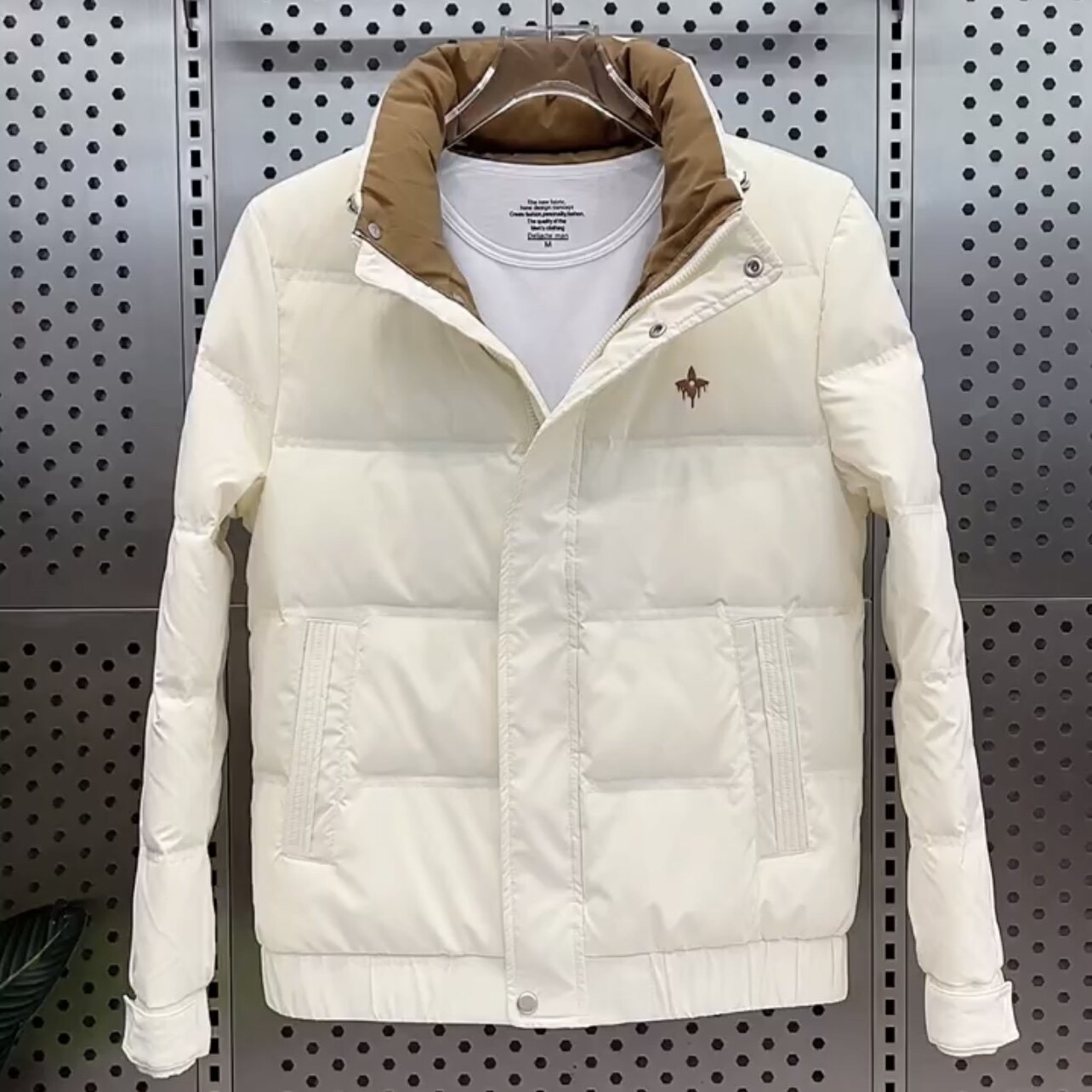 冬季短款羽绒服男立领加厚流行保暖休闲外套青春潮流上衣韩版修身