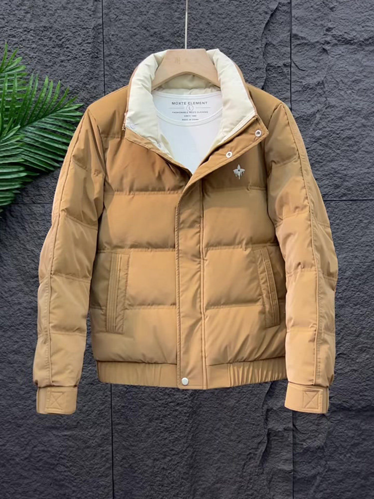 冬季短款羽绒服男立领加厚流行保暖休闲外套青春潮流上衣韩版修身