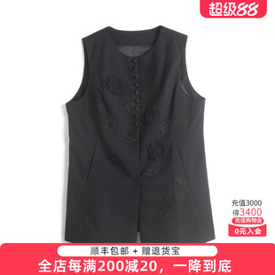 胖太太大码秋装新品中年妈妈款马甲背心胖mm时尚短外穿825311210