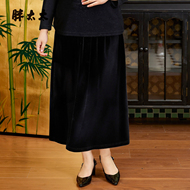 胖太太大码半身裙气质显瘦