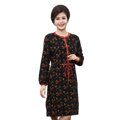 胖太太加大码女装新款抽绳毛衣