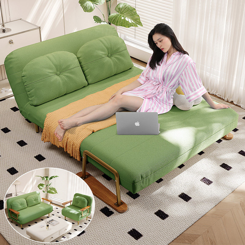 折叠沙发床两用轻奢高端单人沙发客厅云朵网红双人小户型阳台躺椅