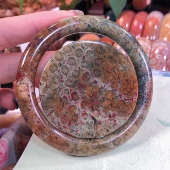 一博珊瑚玉天然手镯女吊坠时尚 项饰品2020年轻少女新款 婚礼精品