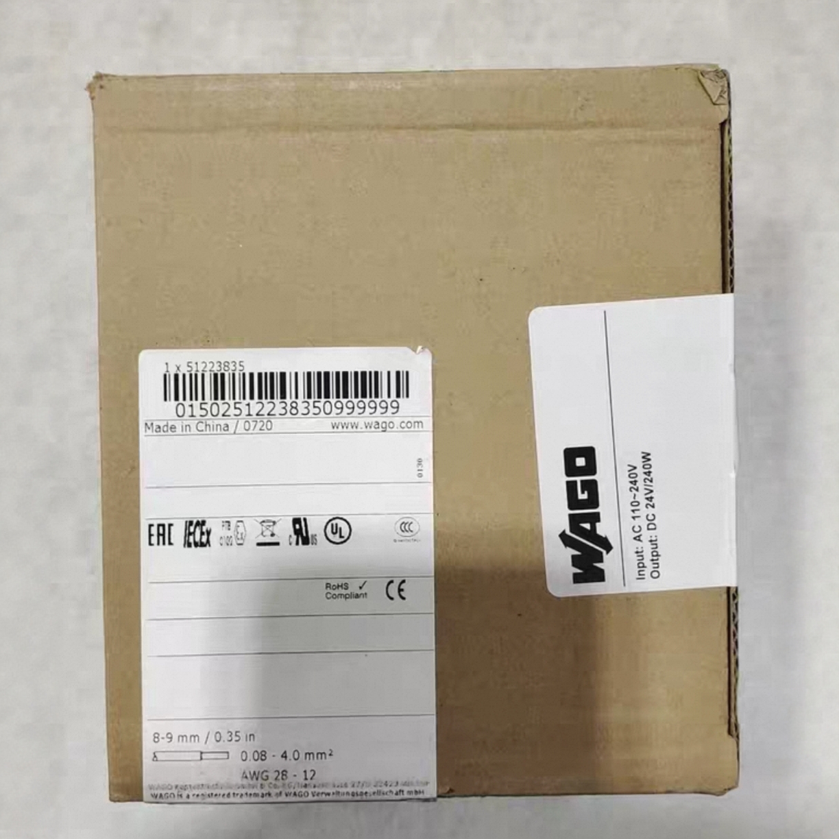 WAGO万可开关电源模块787-712 787-732 787-722全新正品现货议价