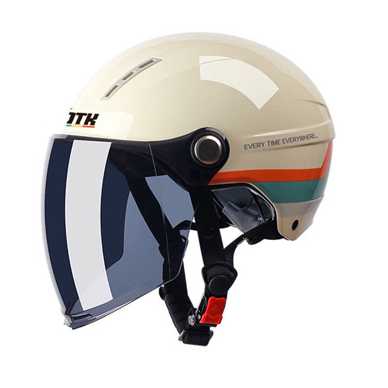 YAWA新国标3C认证电动车头盔男女款四季通用摩托车安全帽夏季半盔