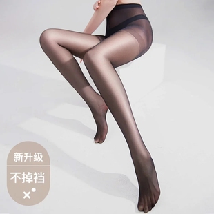 光腿神器女秋冬裸感超自然加绒加厚打底裤 袜 黑透肤连裤