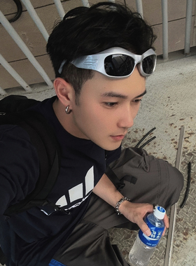 ALASYA拽酷帅未来感潮流眼镜太阳镜装饰异形废土风骑行护目镜墨镜