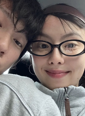 ALASYA复古椭圆时髦y2k街头千禧防蓝光眼镜素颜穿搭ootd结拍潮流