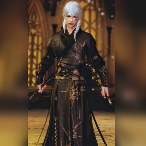 剑网3剑三外观 复刻彩云归 落雪素青 黑绿蓝白彩云