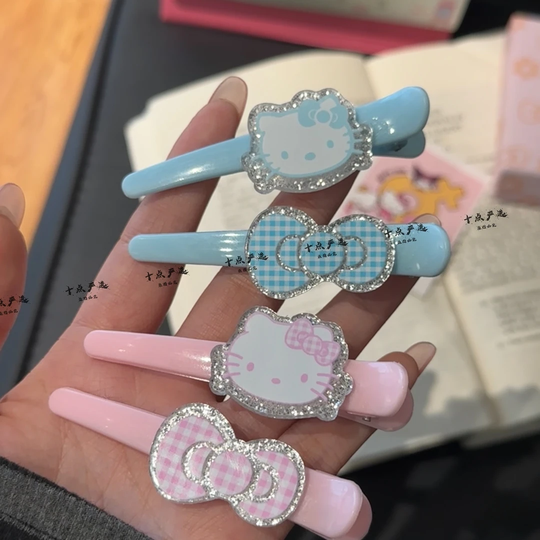 可爱HelloKitty无痕侧边刘海夹子