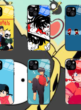 乱马12 らんま早乙女乱马天道茜手机壳适用苹果15华为mate60小米红米一加oppo三星24荣耀iPhone16proma保护套