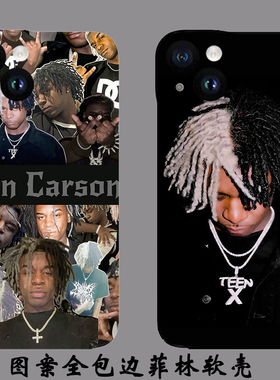 适用iPhone16保护套ken carson说唱肯卡森rap嘻哈13华为mate40pro荣耀magicvivo三星s23苹果13pro手机壳