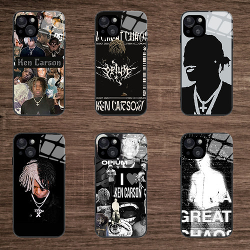 适用iPhone14pro保护套ken carson说唱肯卡森rap嘻哈16promax华为mate60pro小米荣耀三星s24s23苹果15手机壳