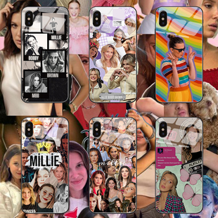 适用iPhone14pro保护套Millie Bobby Brown米莉芭比布朗13华为mate60小米荣耀vivoX90三星S23s24苹果15手机壳