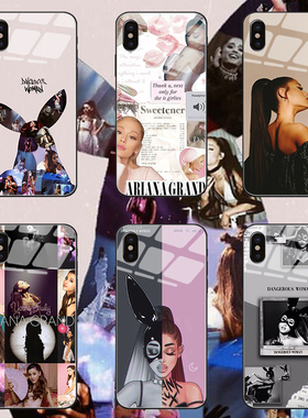 适用iPhone14保护套爱莉安娜格兰德ArianaGrande13华为mate40荣耀vivoX80三星s22苹果15手机壳
