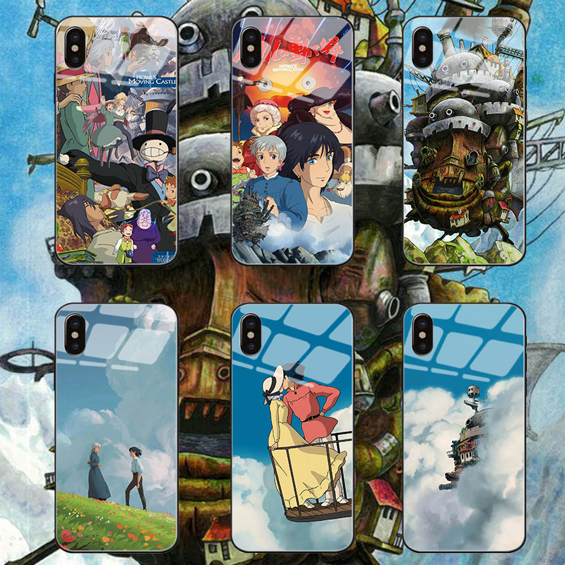 适用iPhone14promax保护套苏菲与哈尔的移动城堡宫崎骏13华为mate40荣耀vivoX80三星s24plus苹果15手机壳