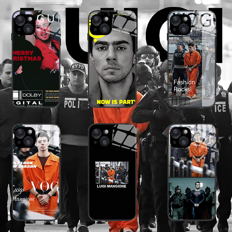 适用iPhone15保护套帅气囚服Luigi路易吉曼吉奥内1413华为mate40pro荣耀magic5华为三星苹果16promax手机壳