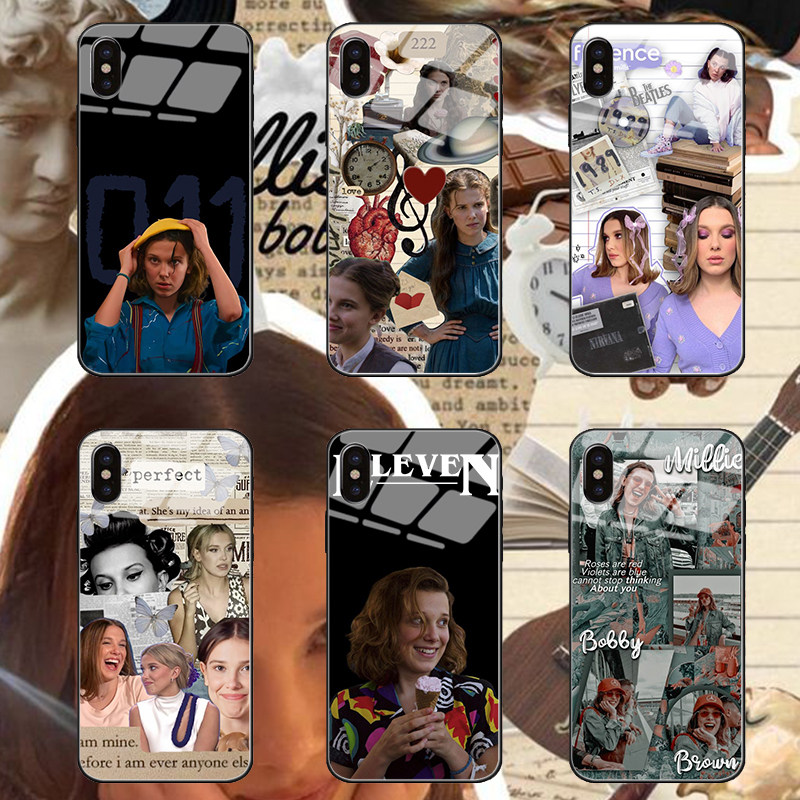 Millie Bobby Brown米莉芭比布朗手机壳适用苹果华为mate60pro小米oppo一加三星s24S23荣耀iPhone15pro保护套