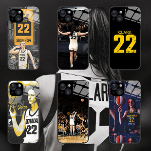 适用iPhone15保护套凯特琳克拉克Caitlin Clark14华为mate60荣耀magic5华为三星s24S23苹果16promax手机壳