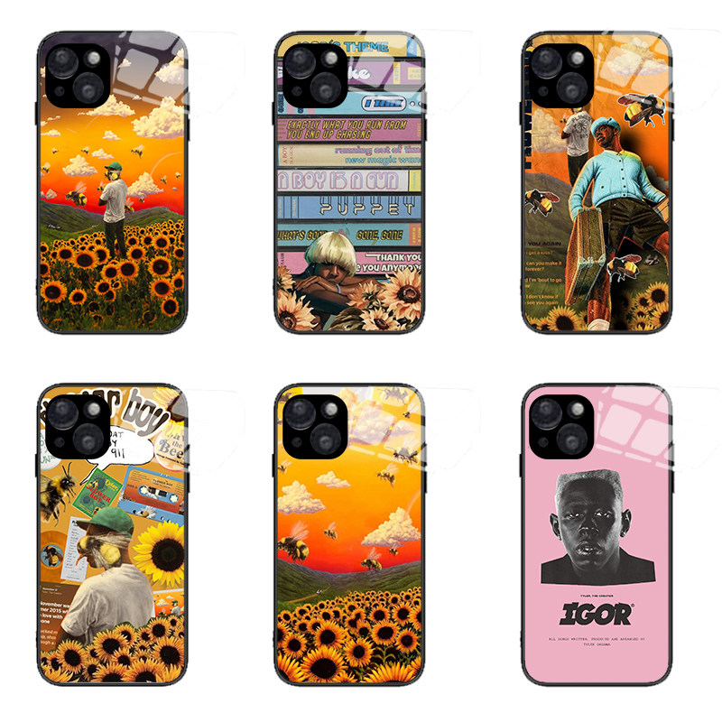 适用iPhone16保护套tyler the creator说唱rap个性hiphop艺术13华为mate40荣耀magicvivo三星s23苹果13手机壳