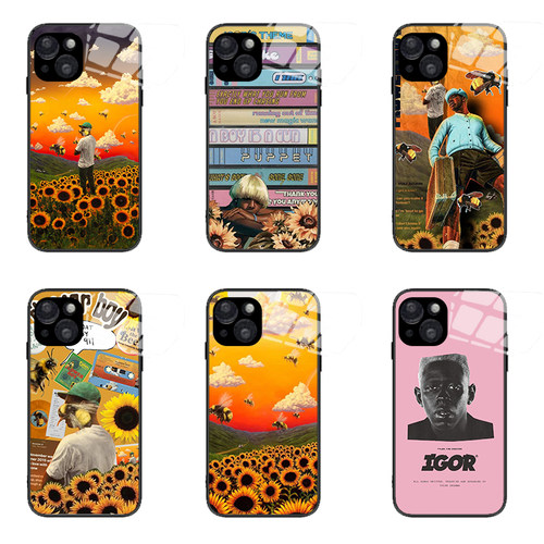 适用iPhone16保护套tyler the creator说唱rap个性hiphop艺术13华为mate40荣耀magicvivo三星s23苹果13手机壳