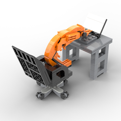 不是哥们虾趣味积木拼装模型益