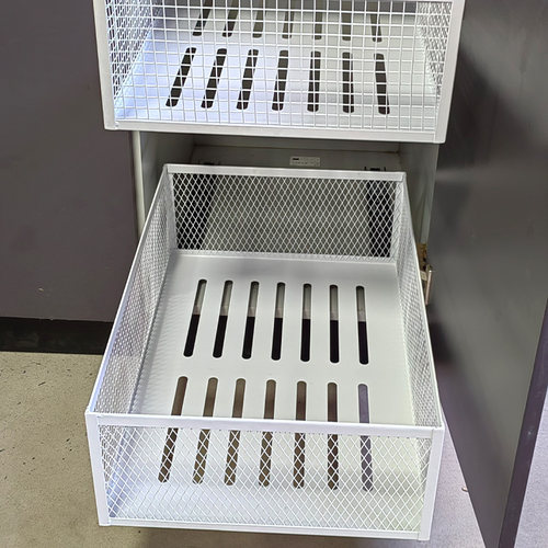 网格收纳篮定制拉篮橱柜改抽屉