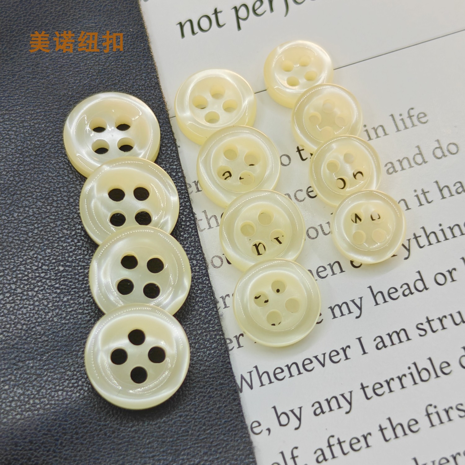 拉夫棉麻衬衫扣子厂家批发零售图片