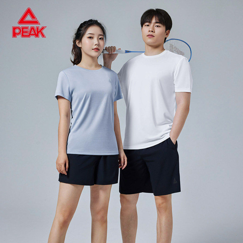 匹克运动套装男款2026春季新款速干透气短袖短裤跑步健身训练服女