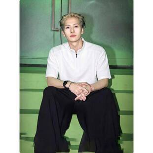 新款 上衣立领短袖 重磅美式 中式 潮牌宽松高街拉链T恤半袖 2026夏季